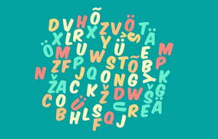 Alphabet : estonien Alphabet : estonien