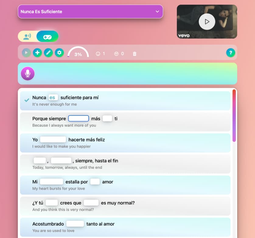Panneau mots et expressions